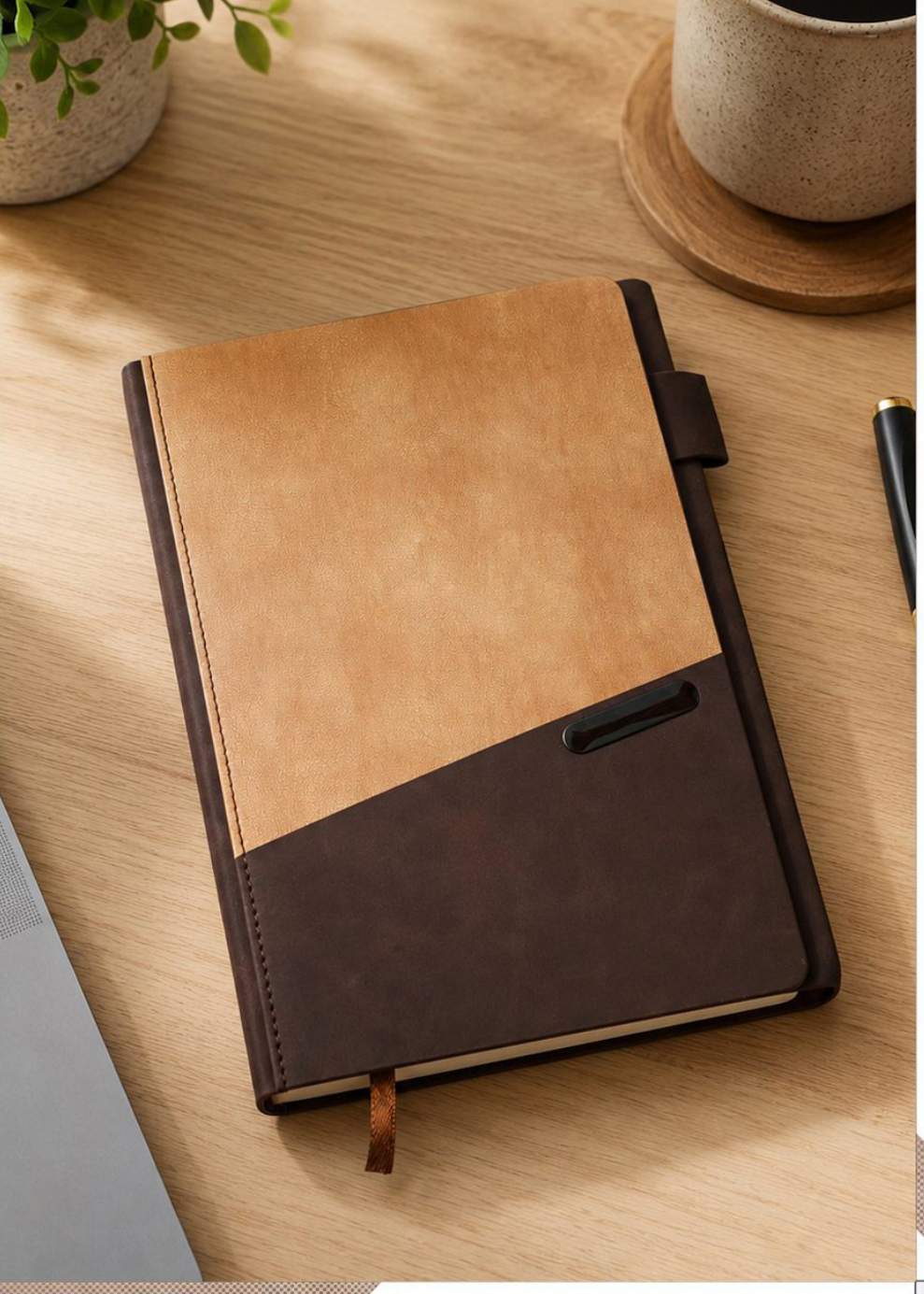 V-795 Prestige Debossed Annual Planner Diary